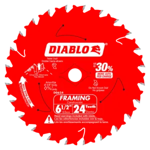 6-1/2" x 40-Teeth Finish Trim S
