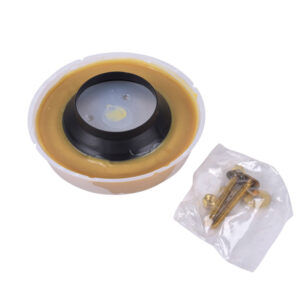 Wax ring with bolts