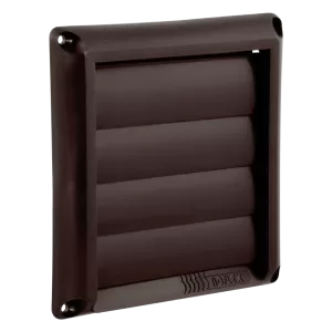 5'' Vent Cap with Grill Brown