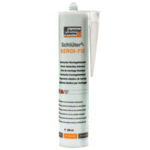 Schluter Kerdi-Fix 290 ml Bright White Sealing/Bonding Compound